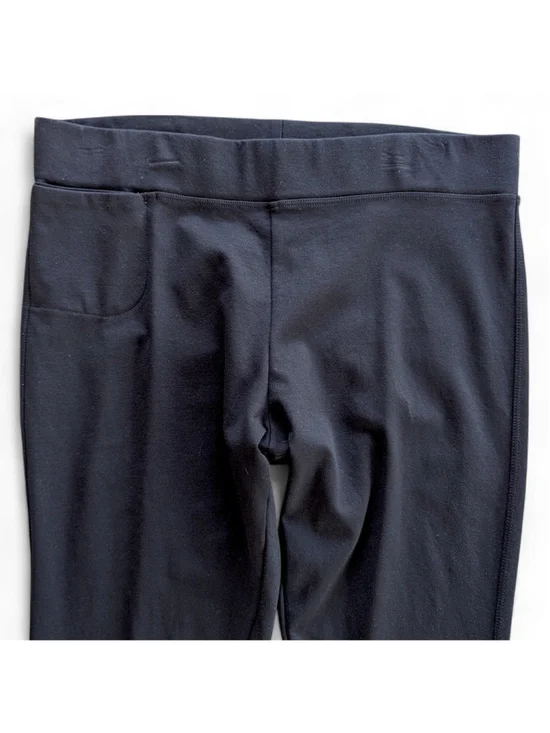 American Giant Ponte Slim Work Pant Black Pull On Size 16 - Picture 9 of 13